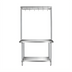 Thumbnail image #2 for 36-Inch Table-Mount Adjustable 360-Degree Stainless Steel Pot Rack