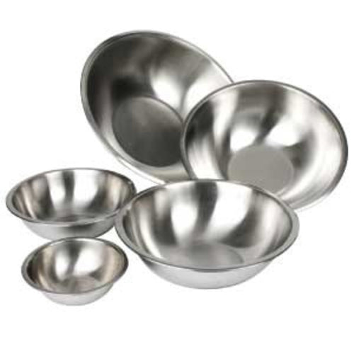 Product image #2 for Winco 3/4 Qt Heavy-Duty Stainless Steel Mixing Bowl, 6-1/4 Inch Round