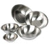 Thumbnail image #2 for Winco 3/4 Qt Heavy-Duty Stainless Steel Mixing Bowl, 6-1/4 Inch Round