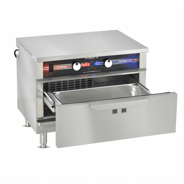 Product image #2 for Clymate IQ® Side-Load Heated Holding & Humidified Drawer, Freestanding, 1 Drawer, 26-1/2 Inch Wide, Full-Size Pan Capacity