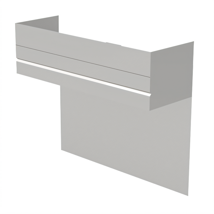 Product image #2 for Avtec SimpleSpec Type I Wall-Mounted Box Canopy Hood, 144 x 60 x 24 Inches, 430 Stainless Steel