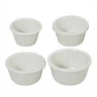 Winco RFM-4W Ramekins & Sauce Cups Case of 8