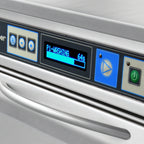 Thumbnail image #2 for Eurodib USA Lamber F99DYPS High-Temp Undercounter Dishwasher with Booster, Stainless Steel, 20" x 20" Rack, 30 Racks/Hour