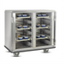 Thumbnail image #2 for FWE ETC-12 Mobile Patient Tray Cart, 12-Tray Capacity, 2-Section, Non-Insulated, Stainless Steel