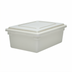 Thumbnail image #2 for Cambro 13 Gallon Natural White Polyethylene Food Storage Container, 18 x 26 x 9 Inches