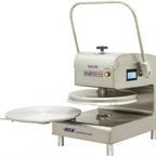 Thumbnail image #2 for DoughXpress DXM-SS-120 Manual Pizza Dough Press, 18" Diameter, Heated Upper Platen, Digital Time & Temperature Controls