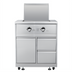 Thumbnail image #2 for KoolMore 32-Inch Outdoor Kitchen 2-Burner Liquid Propane Side Burner with Bottom Cabinet, Stainless Steel