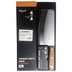 Thumbnail image #2 for Zhang Xiao Quan Small Rocking Chinese Chef's Knife, 7.5 x 3 Inch Triple-Layer Stainless Steel Blade