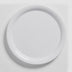 Thumbnail image #2 for American Metalcraft Jane 9-Inch Round Narrow Rim Melamine Plate, White