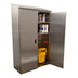 Thumbnail image #2 for Double Width Stainless Steel Mop Sink Cabinet with Left-Side Sink
