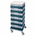Thumbnail image #2 for Camrack® Full Size Base Rack with 2 Extenders, 1 Compartment, Teal