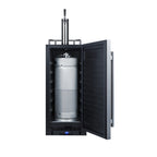Thumbnail image #2 for Summit Commercial SBC15BEER 15-Inch Built-In/Freestanding Draft Beer Dispenser, Single Tap, 1/6 Barrel or Mini Keg