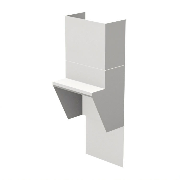 Product image #2 for SimpleSpec Type I Wall-Mounted Fryer Hood System for 2 Fryers, 36 x 31 x 42 Inches