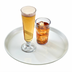 Thumbnail image #2 for Cambro Camtray Round Low-Profile Fiberglass Serving Tray, 19-1/2 Inch, White