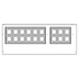 Thumbnail image #2 for Beverage-Air SPED72HC-18-4 Three-Section 72-Inch Sandwich Top Refrigerated Prep Table with 4 Drawers, 1 Door, and 18-Pan Rail