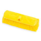 Thumbnail image #2 for CFS Brands Sparta® 41278EC04 Flo-Thru Wall & Equipment Brush, 10-Inch, Yellow, Soft Flagged Nylex Bristles Case of 12