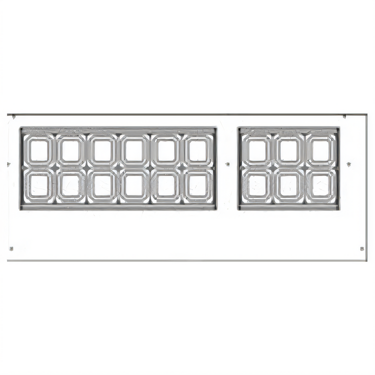Product image #2 for Beverage-Air 72-Inch Three-Section Sandwich Prep Table with 18-Pan Top, Doors, Drawers, and 17-Inch Cutting Board