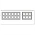 Thumbnail image #2 for Beverage-Air 72-Inch Three-Section Sandwich Prep Table with 18-Pan Top, Doors, Drawers, and 17-Inch Cutting Board