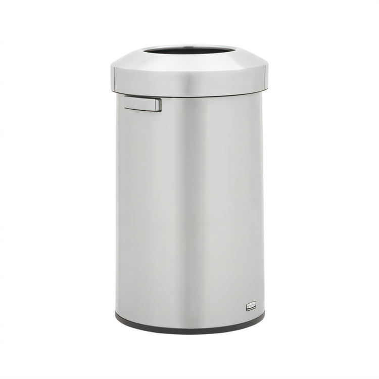 Product image #2 for Rubbermaid Refine 23-Gallon Round Stainless Steel Waste Container