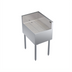 Thumbnail image #1 for Krowne Royal Series Freestanding Underbar Corner Drainboard with Right End Return, 18 x 24 x 36-1/2 Inches, Stainless Steel