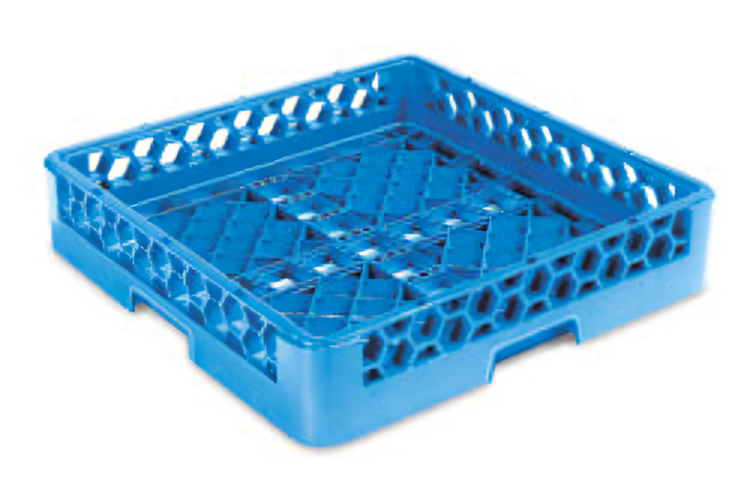 Product image #1 for OptiClean Full-Size Blue Open/Bowl Dishwasher Rack, 3.25-Inch Inside Height