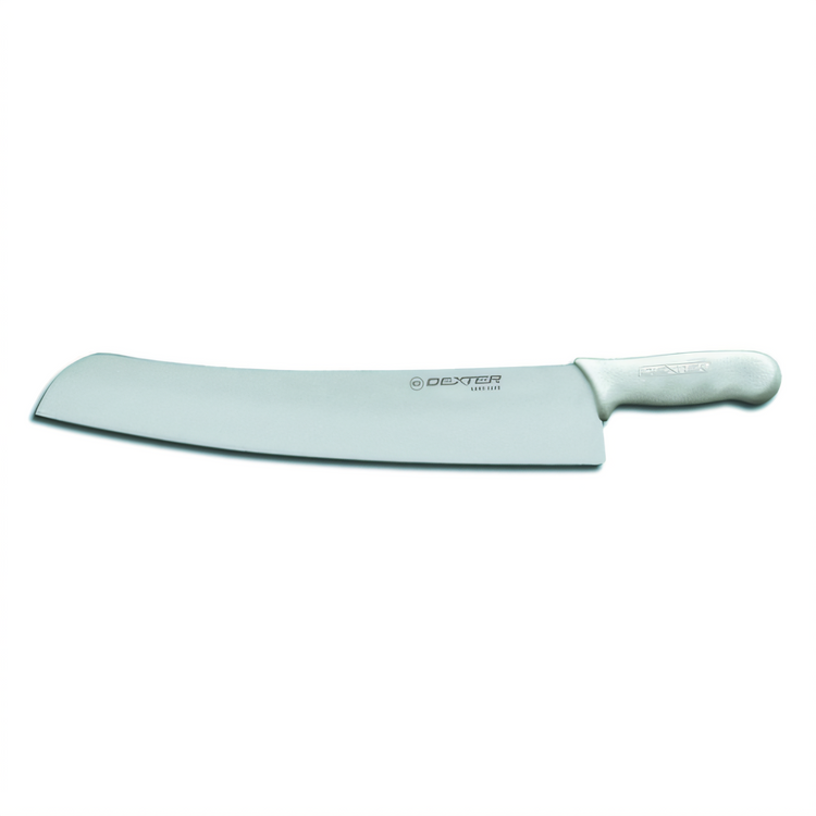 Product image #1 for Dexter Russell Sani-Safe 16-Inch Pizza Knife, Stain-Free High-Carbon Stainless Steel Blade, White Polypropylene Handle