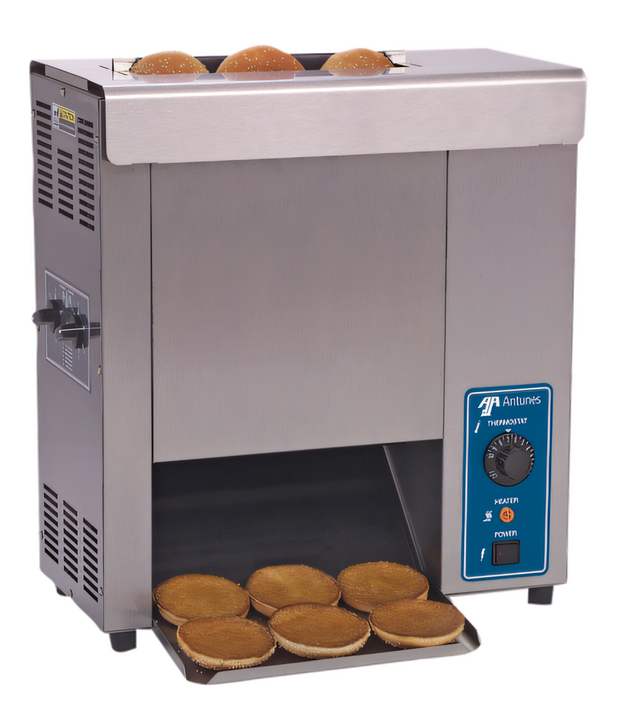 Product image #1 for Vertical Contact Conveyor Toaster with Belt Wraps, 28-Second Toast Time, 208-240V