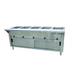 Thumbnail image #1 for Advance Tabco Triumph Supreme Electric 5-Well Open Well Hot Food Table with Stainless Steel Base and Cutting Board