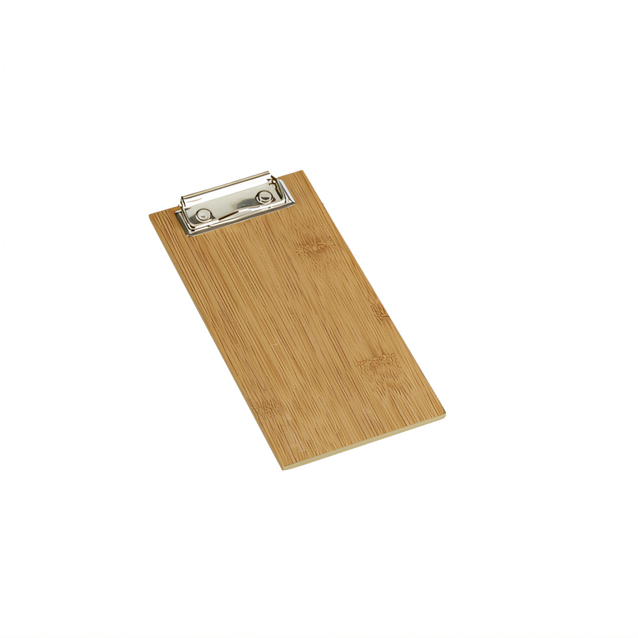 Product image #1 for American Metalcraft 4.5 x 8 Inch Bamboo Clipboard Menu Holder