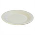Thumbnail image #1 for Sierrus™ 9-Inch Round Bone Melamine Wide Rim Dinner Plate with Elevated Foot