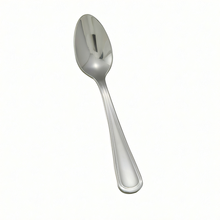 Product image #2 for Winco Shangarila 4-5/8 Inch Demitasse Spoon, 18/8 Stainless Steel, Extra Heavy Weight, Mirror Finish