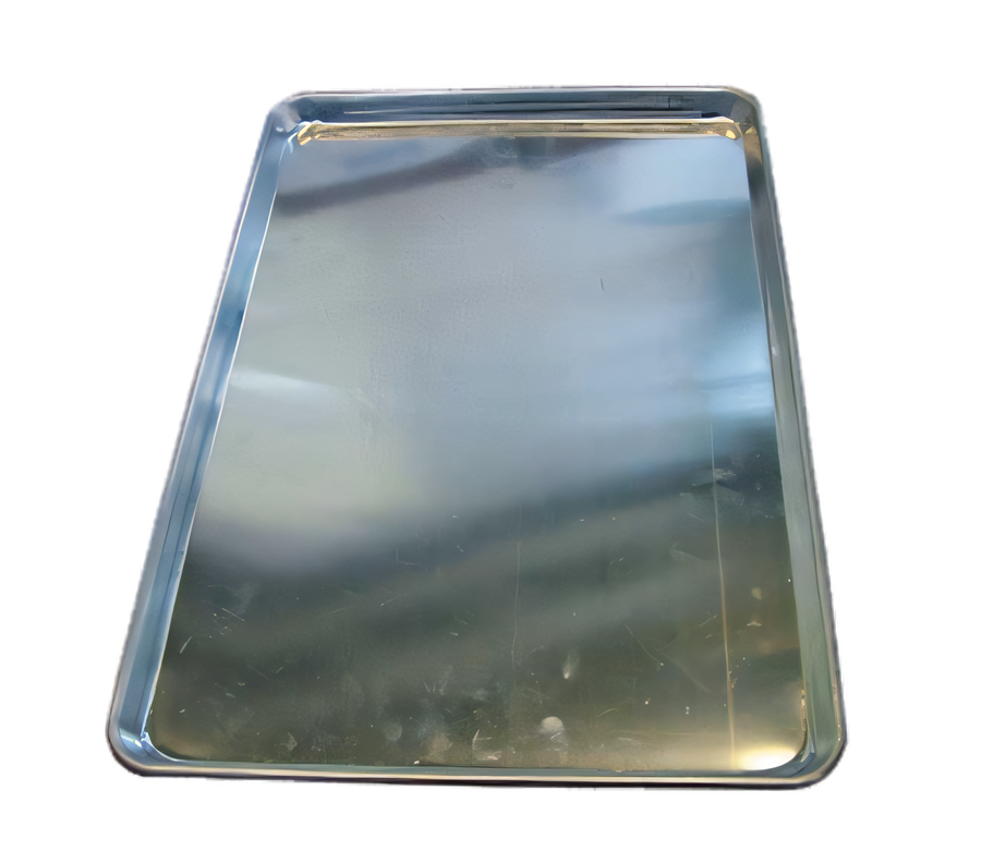 Product image #1 for Omcan USA 19-Gauge Aluminum Solid Bun Pan, 16 x 22 x 1 Inch