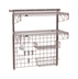 Thumbnail image #1 for Metro SmartWall Complete Prep Wall-Mounted Starter Unit with 2 Wire Shelves, Metroseal Gray