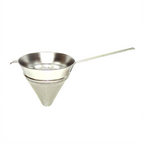 Thumbnail image #1 for Winco 8-Inch Extra Fine Mesh Stainless Steel Bouillon/Chinois Strainer