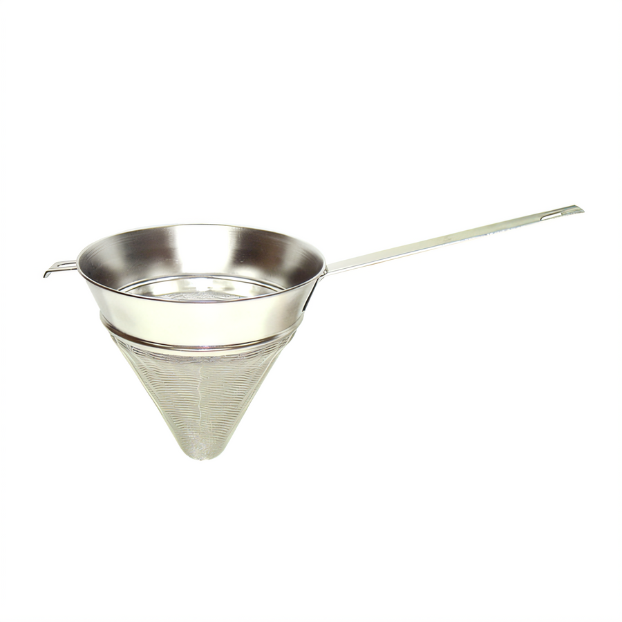 Product image #1 for Winco 8-Inch Extra Fine Mesh Stainless Steel Bouillon/Chinois Strainer