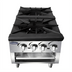 Thumbnail image #1 for CookRite 18-Inch Low Stock Pot Stove with 2 Three-Ring Cast Iron Burners