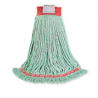 Web Foot Large 4-Ply Cotton/Synthetic Blend Looped-End Wet Mop Head