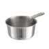 Thumbnail image #1 for Winco 1-1/2 Qt Straight-Sided Stainless Steel Mirror-Finish Sauce Pan with Triple-Riveted Handle