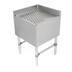 Thumbnail image #1 for John Boos Freestanding Underbar Corner Drainboard, 21 x 21 x 32-1/2 Inches, Stainless Steel