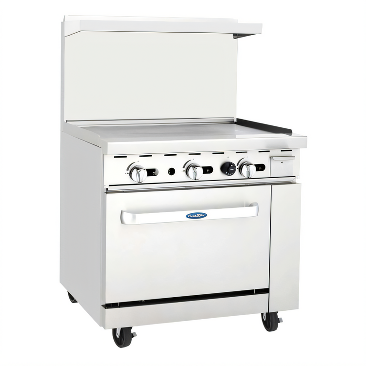 Product image #1 for CookRite 36-Inch LP Gas Range with Griddle Top and Standard Oven