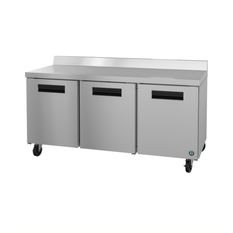 Product image #1 for Hoshizaki Steelheart WR72B 72-Inch Three-Section Reach-In Worktop Refrigerator