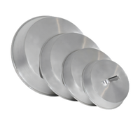 Town Equipment 22-1/2-Inch Aluminum Wok Cover for 24-Inch to 28-Inch Woks