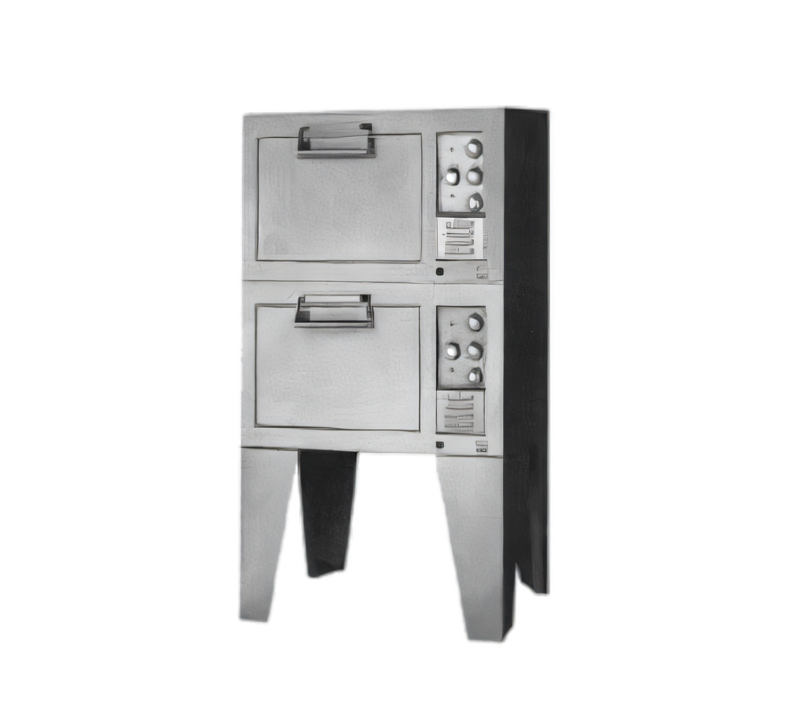 Product image #1 for Lang Marine Single-Deck Electric Deck Oven with 27-Inch Bolt-Down Legs