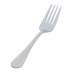 Thumbnail image #1 for Crestware SIM806 Simplicity Salad Fork Case of 24
