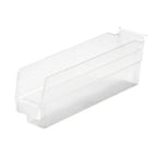 Thumbnail image #1 for Metro MB30110CLN Clear Nesting Shelf Bin, 11-5/8 x 2-3/4 x 4 Inch Case of 24
