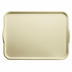 Thumbnail image #1 for Cambro Camtray Rectangular Dietary Tray with Handles, 14 x 18 Inches, Reinforced Fiberglass, Cameo Yellow