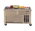 Thumbnail image #1 for DineXpress DXP6FT 6-Pan Frost Top Mobile Serving Counter