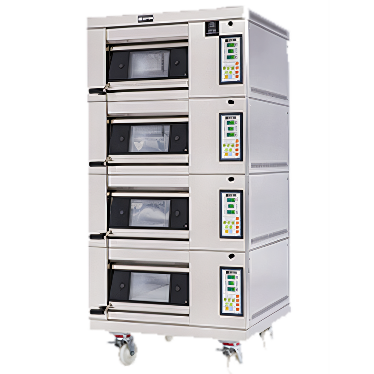 Product image #1 for Artisan Double-Deck Stone Hearth Electric Deck Oven with Programmable Controls and Steam Injection