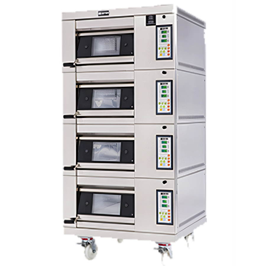 Product image #1 for Artisan Double-Deck Stone Hearth Electric Deck Oven with Programmable Controls and Steam Injection