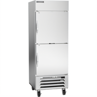Beverage-Air Horizon Series One-Section Reach-In Freezer, 30-Inch Wide, Solid Half Doors, Bottom Mount, 25.97 Cu. Ft.